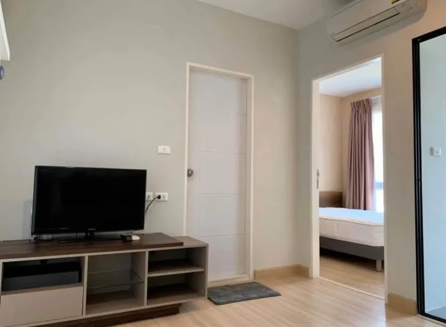 For sale: The Niche Mono Ratchavipa, 19th floor, beautiful view, no buildings blocking the view, fully furnished, ready to move in, reserve now!