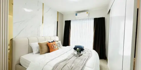ขาย A Space Sukhumvit 77 ห้องพร้อมอยู่ เฟอร์พร้อม กว้างขวางอยู่สบาย จองเลย