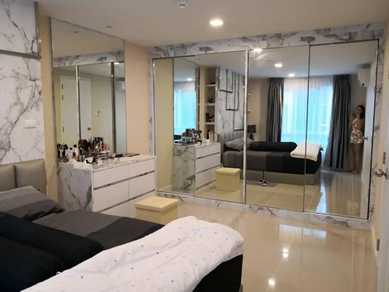 ให้เช่า JW Condo @ Donmuang ห้องใหญ่สุดของโครงการ บิ้วอินทั้งห้อง ตกแต่งด้วยหินอ่อนหรูหราาา สุดดด!!!