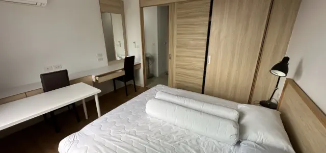 ให้เช่า คอนโด V CONDO ศาลายา ห้องพร้อมอยู่ เฟอร์ครบ เครื่องใช้ไฟฟ้าพร้อม จองเลย!! images
