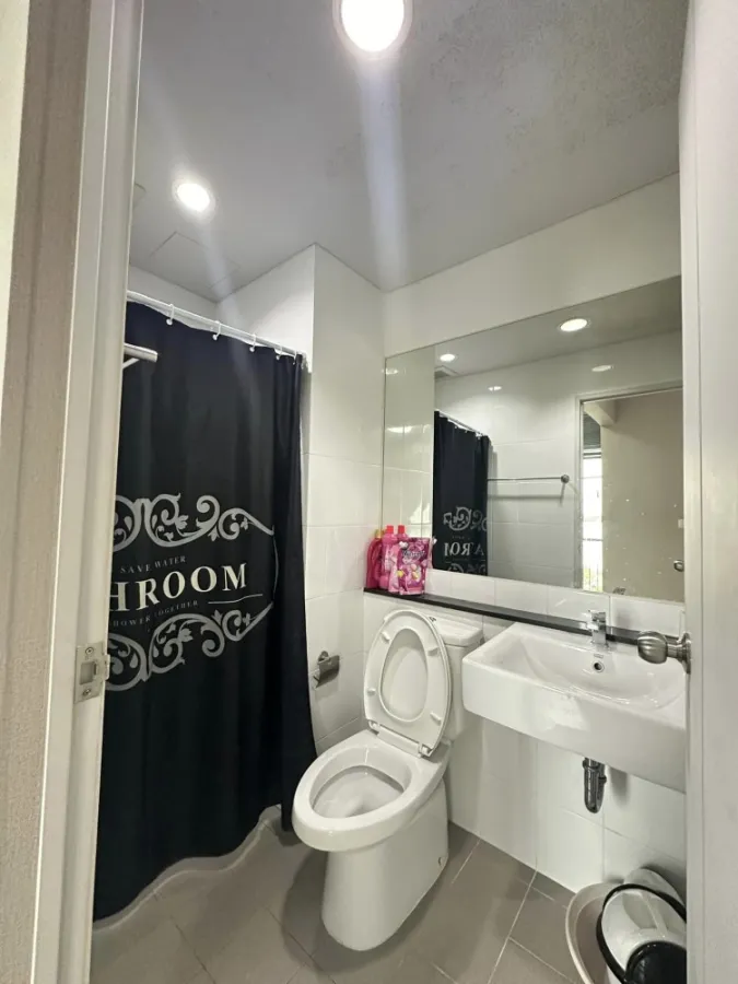For rent UNIO Ramkhamhaeng-Serithai ห้องน่าอยู่ เฟอร ์เครื่องใช้ไฟฟ้าครบครัน รีบมาจับจองเลย