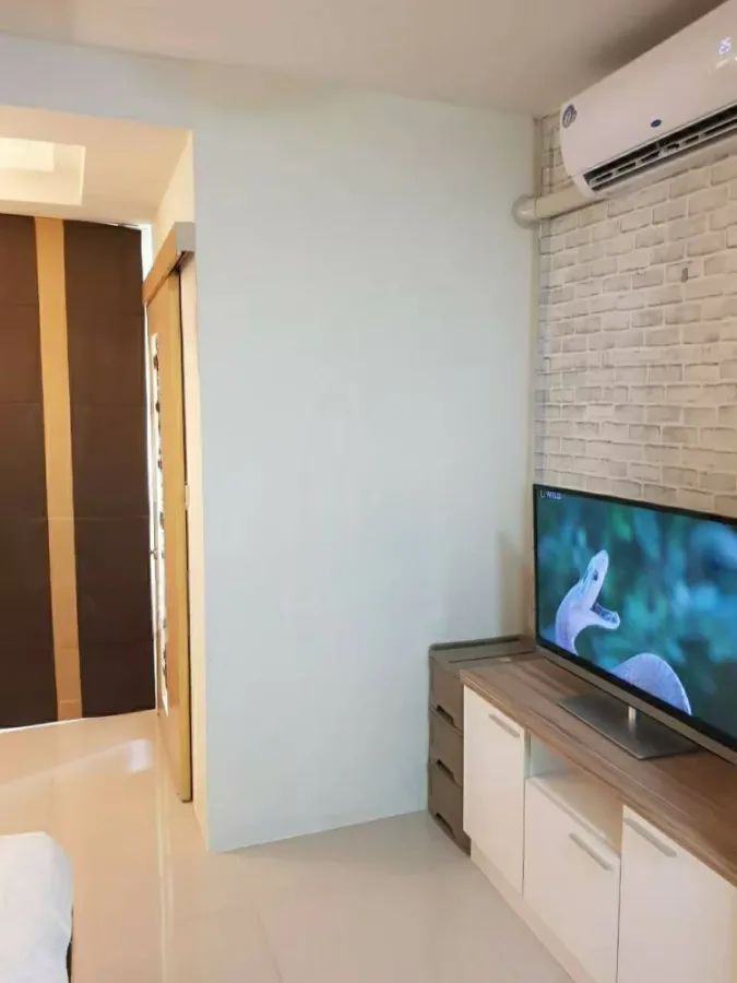 For sale: Garden Asoke-Rama 9, Building C, 6th floor, beautiful view room, airy, comfortable, shady, like this, you must reserve.