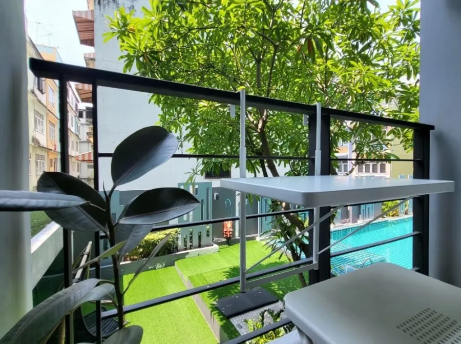 ขาย Bangkok feliz สาทร-ตากสิน ห้องตกแต่งธรรมชาติ น่าอยู่ มีระเบียงนั่งส่วนตัว จองเลย