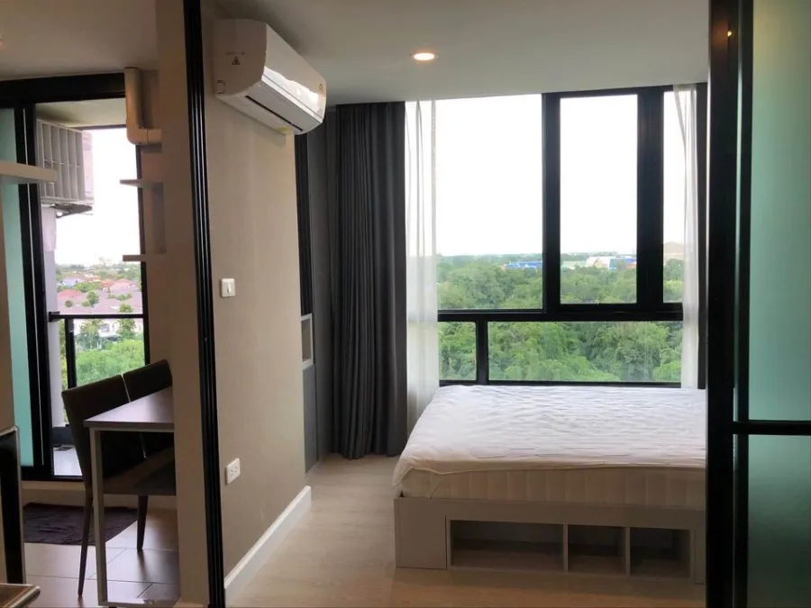 ขาย เดอะคิวบ์ สเตชั่น รามอินทรา 109 ทิศเหนือ 1 ห้องนอน วิวโล่งโปร่งสบายตา ราคาสบายกระเป๋า รีบจองเลย