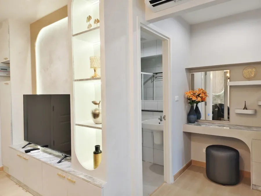 ให้เช่า TERRA RESIDENCE ห้องชั้น 33 สูงสุดๆ หัวมุมส่วนตัว ทิศเหนือ ห้องบิ้วท์อินหรู เฟอร์ครบครัน พร้อมเข้าอยู่