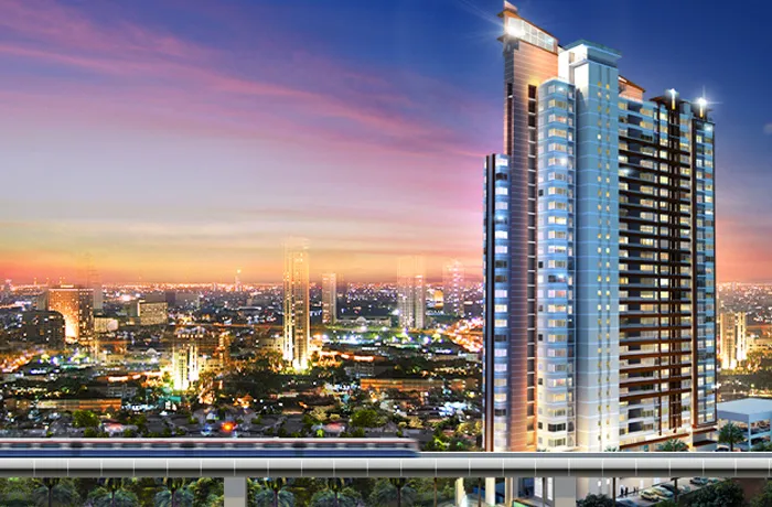 Condo for sale, Bangkok Horizon Petchkasem, high floor, good view, cheap price like this. If interested, hurry up.