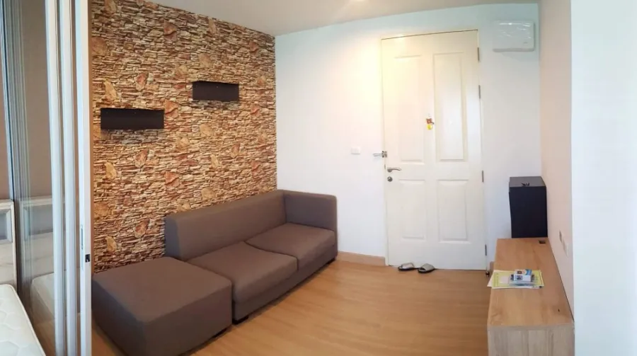 Condo for rent/sale, Niche ID Serithai-Wongwaen Building A, 5th floor, corner room, nice room, urgently book !!