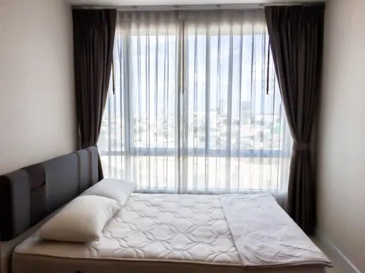 For rent!! Condo The Sky Sukhumvit Condo, good location, convenient transportation, near BTS Udom Suk, don't miss it!!