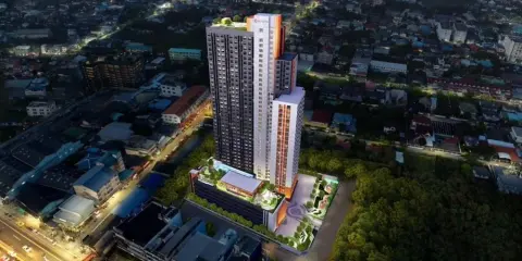 ปล่อยเช่าคอนโด The Origin Sukhumvit-Praksa ห้องเปล่า ชั้น 11 วิวสระว่ายน้ำ ราคาอย่างโดน มาจองเลย