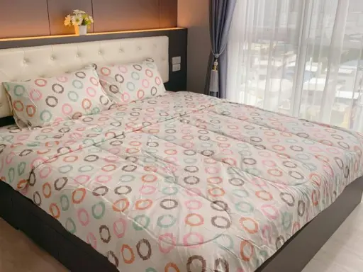 Condo for rent, Rhythm Ratchada, beautiful room, well decorated The whole set of built-in furniture, rent now, hurry up.