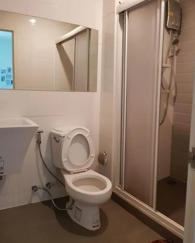 Condo for rent and sale, Aspire Srinakarin, beautiful room, fully furnished, convenient for every trip, the sun does not miss it
