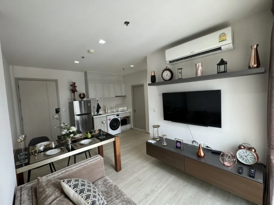 For rent!! Condo Life Sukhumvit 48, 12A Floor, Building N, fully furnished, ready to move in. Reserve now!!