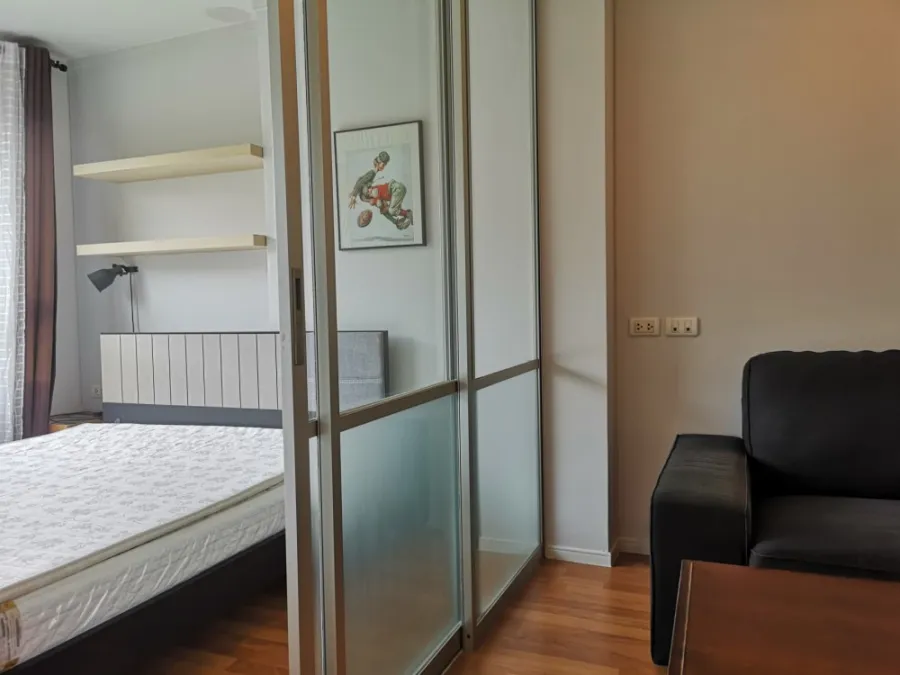 Condo for rent, Lumpini Park Rama 9-Ratchada. complete electrical appliances Have a lovely garden view Move now, don't hesitate.