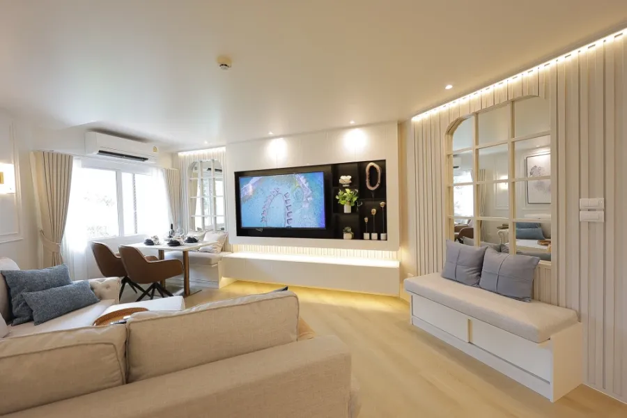 ขาย Fortune condo town 2 ห้องใหญ่ ตกแต่งบิวท์อินจัดเต็ม สวยตาแตกมาก น่าจองสุดๆ