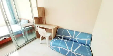 เช่า/ ขาย Plum condo Park Rungsit เฟส1 ตึก A ชั้น3 มีเครื่องซักผ้า เฟอร์ครบพร้อมอยุ่ 