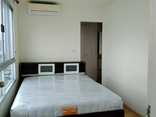 Condo for sale, Lumpini Ville Ramkhamhaeng 60/2, 12th floor, fully furnished room. Comfortable leather sofa. If interested, reserve now. images