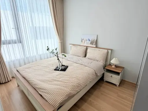 ให้เช่า SKYRISE Avenue Sukhumvit 64 ห้องมุมคนไม่พลุกพล่าน พื้นที่ใช้สอยเยอะ แต่งสวยครบครัน จองด่วน