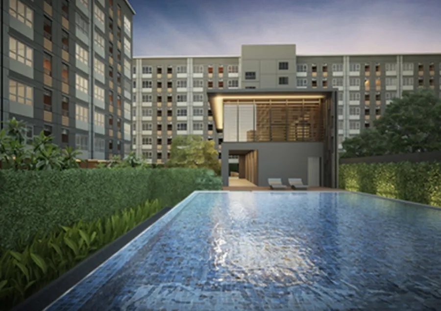 Condo for rent: Aspire Sathorn-Taksin, high floor, city view, no building block, good furniture in the whole room, if interested, hurry