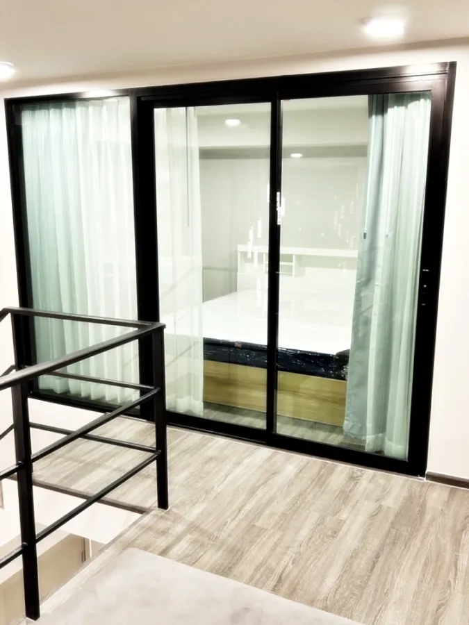 For rent!! Ideo Ramkhamhaeng - Lamsalee Station, 35th floor, beautiful and luxurious room, fully furnished, ready to move in! Reserve now!!