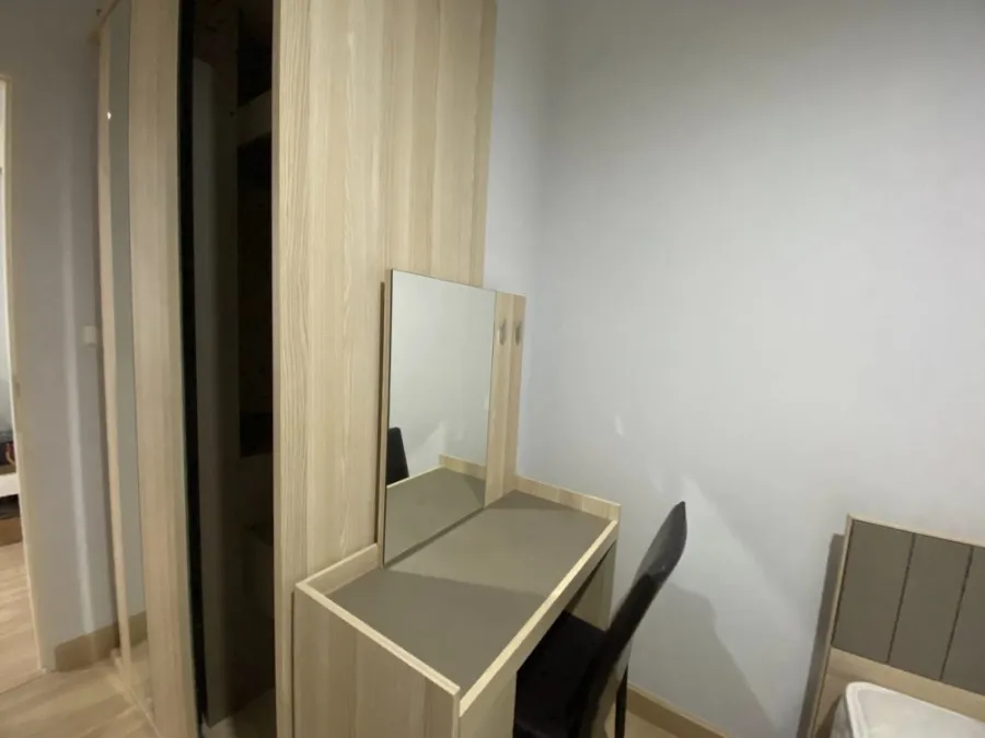 For sale or rent: The Niche Mono Ratchavipha, 22nd floor, fully furnished room, just carry your bag and move in immediately. Hurry and reserve now