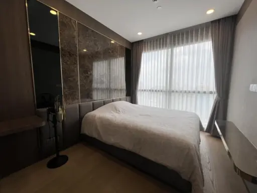 Condo for rent: Ashton Chula - Silom, high floor, spacious room, beautifully decorated, nice to live in, with a view of Lumpini Park. If you don't boo