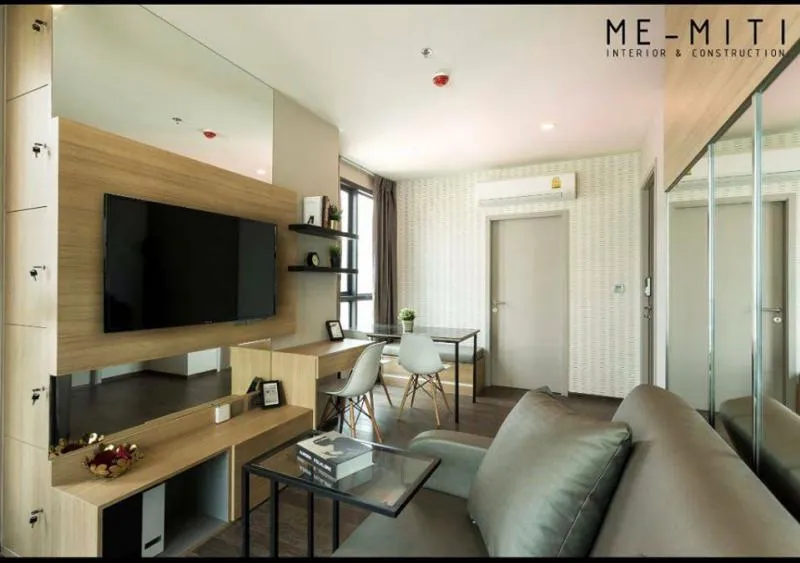 For rent**Ideo Q Siam-Ratchathewi 2Bedroom เตียงใหญ่มาก เฟอร์บิ้วอิน คุ้มกว่านี้ไม่มีแล้วว