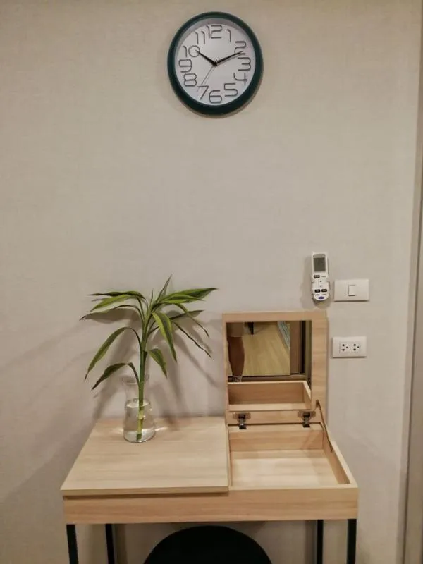 Lovely room, very nice, very nice, 1 bedroom for rent, Plum Alive Rangsit, ready to move in, fully furnished, move quickly