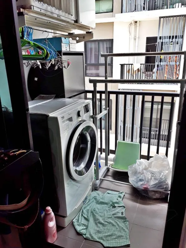 Condo for sale, Icon Petchkasem 39, 3rd floor, 2 bedrooms, 2 bathrooms, north room, not hot, 2 balconies, hurry up
