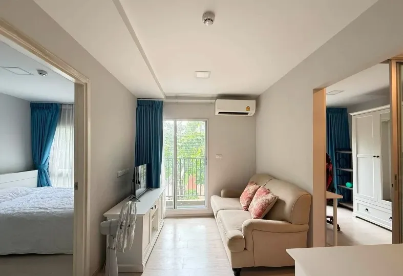 ให้เช่า Plum Condo Rangsit Alive 2 ชั้น 2 ห้องมุม ห้องแต่งครบ น่าอยู่ จองเลย