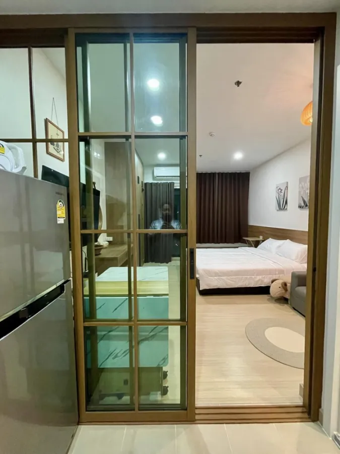 Condo for rent, Supalai Loft Prajadhipok-Wongwian Yai, nice room, fully furnished, electrical appliances, must hurry and reserve.