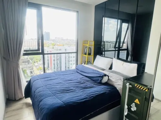 ให้เช่า ไนท์บริดจ์ คอลลาจ สุขุมวิท 107 ห้องมุม แต่งบิ้วท์อินสไตล์ industrial loft ออกแบบมาอย่างดี images