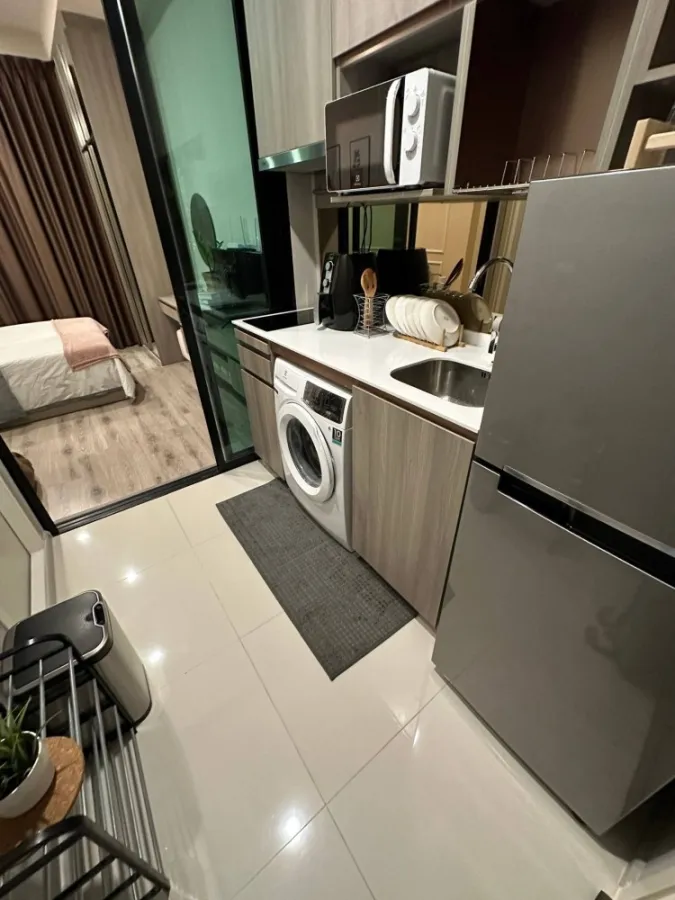 For sale, for rent Knightsbridge Collage Ramkhamhaeng, fully furnished, complete electrical appliances, ready to use, move in immediately, urgent.