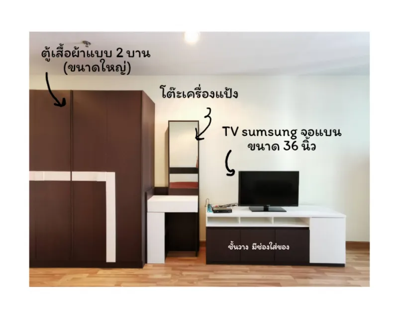 ให้เช่าราคาโปร Regent Home 15 แจ้งวัฒนะ ห้องอัพเดตใหม่ๆเลย แบบในรูปเป๊ะ มาก่อนได้ก่อนจ้า