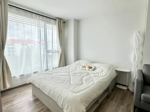 ให้เช่า Kave Embryo Rangsit ห้องชั้น 5 มาพร้อมWalk-in Closetและสิ่งอำนวยความสะดวกครบครัน จองเลย