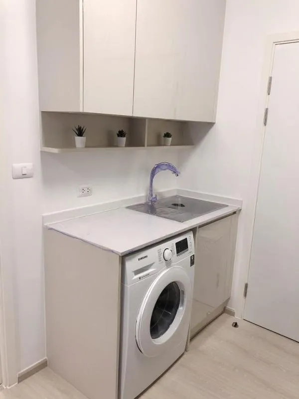 Condo for rent, Chapter One, Eco, Ratchada-Huay Kwang, studio room, fully furnished, ready to move in, fully furnished, urgently