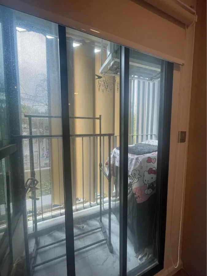For sale, for rent!! Condo Atmoz Ratchada-Huai Khwang, 2nd floor, Building B, good location condo, ready to move in, hurry up and book now!!