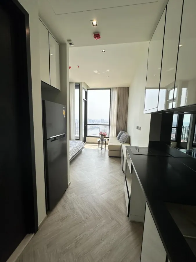 ให้เช่า แชปเตอร์ เจริญนคร-ริเวอร์ไซด์ ชั้น 35 วิวแม่น้ำ เฟอร์ครบ Fully Furnished รีบเลย ห้ามพลาด