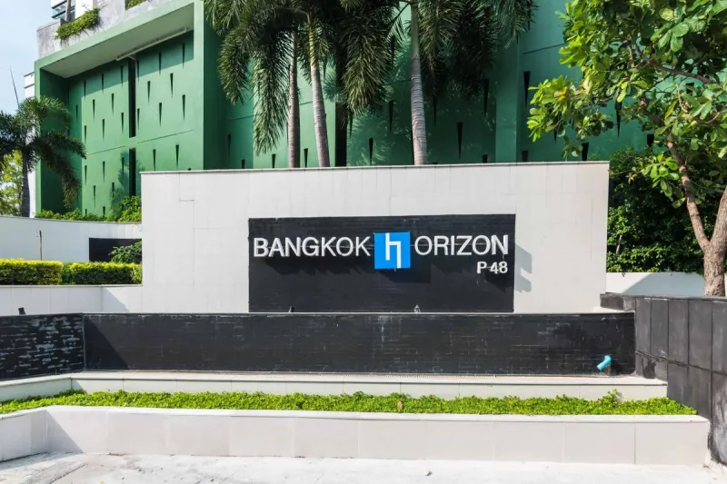 ให้เช่า Bangkok horizon p48 ห้องตกแต่งสไตล์มินิมอล ห้องสว่าง ขาวคลีนๆ พร้อมเข้าอยู่