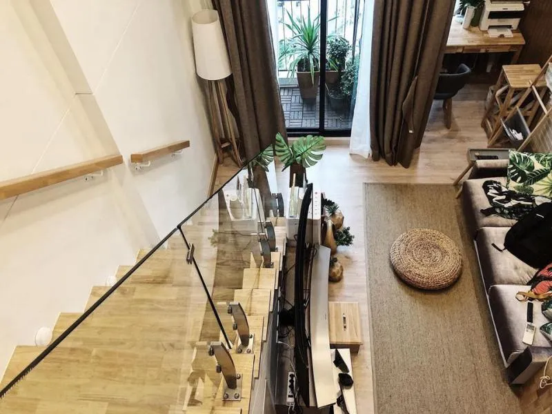 ให้เช่า คอนโด Knightsbridge Duplex Tiwanon ห้องตกแต่งสไลต์ tropical ลมดี ราคาไม่แรง พร้อมอยู่ รีบเลย
