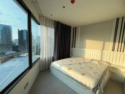 For sale: Life Ladprao, 14th floor, corner room, glass all around, fully furnished, ready to move in, reserve now, urgent! images