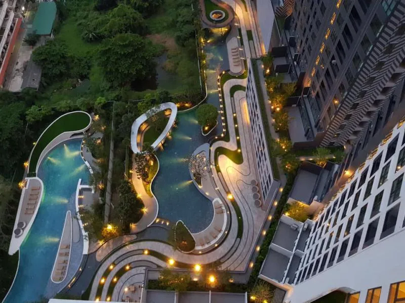 Urgent rental !! Ideo O2 Condo, beautiful room, comfortable decoration, wide view, high floor, don't miss !!