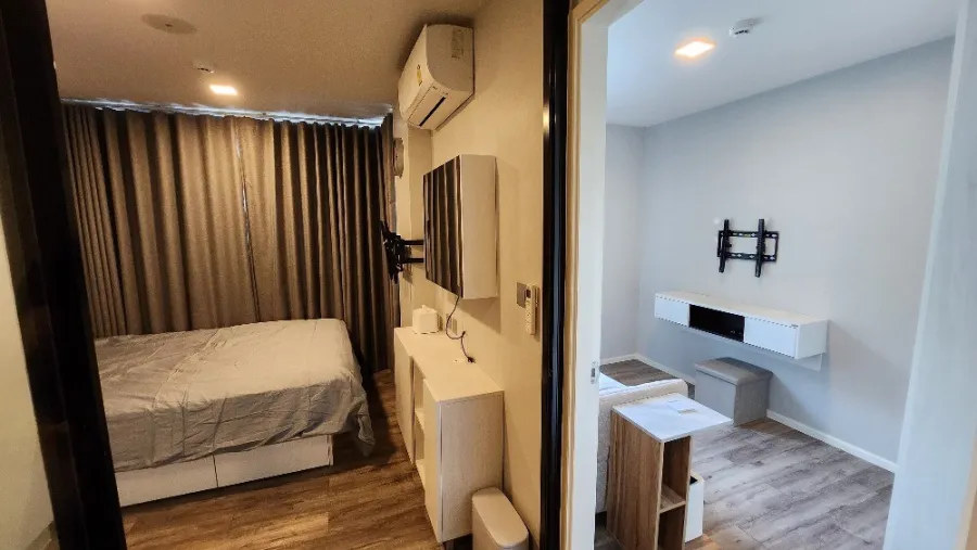 For sale: Atmoz Chaengwattana, 1 Bedroom Plus, spacious room, fully furnished, ready to move in. Hurry and reserve now, don't miss it.