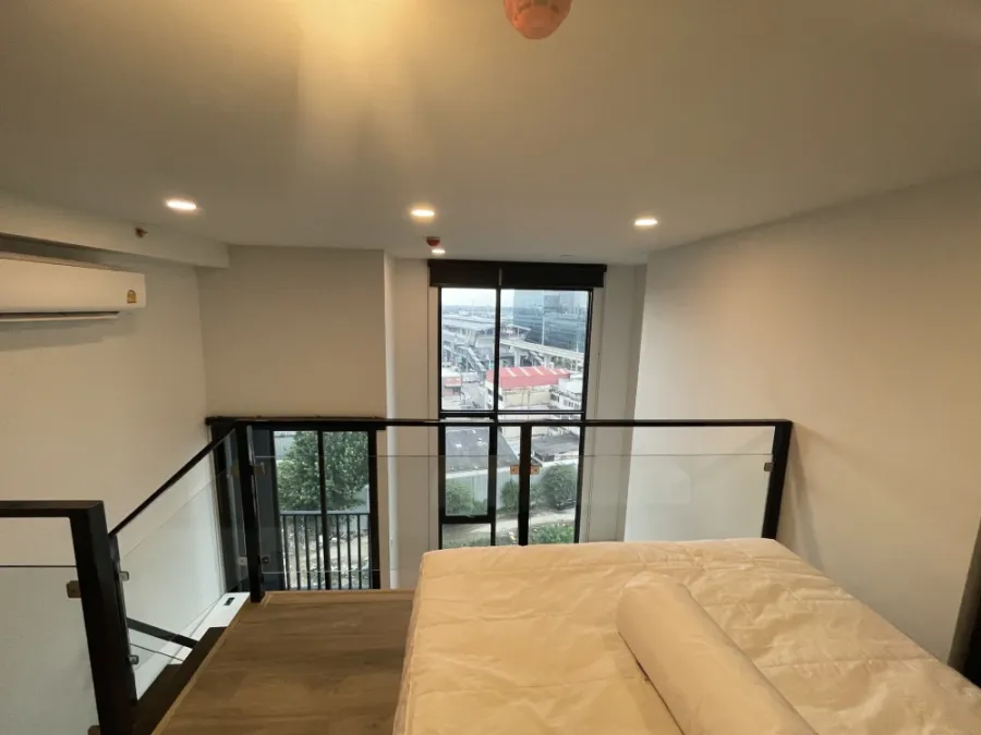 For rent: The Origin Plug & Play Ramintra, a lovely room with high, airy ceilings and a beautiful, unblocked view. Reserve now!