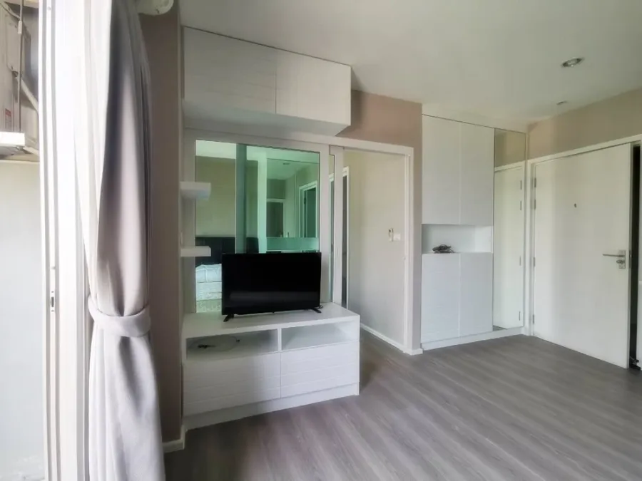 For sale, for rent!! Condo The Key Chaengwattana, 15th floor, Building A, corner room, beautiful room, fully furnished, good price, don't miss it!!