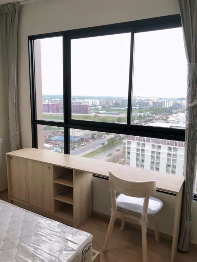 Condo for sale, Common TU, 12th floor, beautiful room, fully furnished, ready to move in immediately. You can reserve and own it.