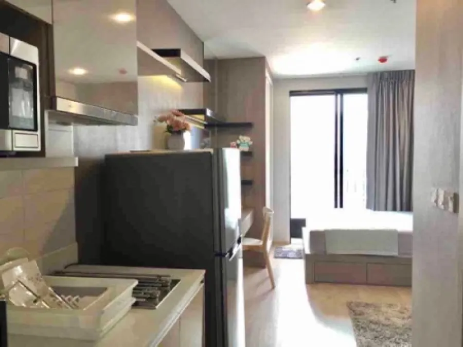 For rent!! Condo Ideo Chula Samyan, 17th floor, built in furniture, ready to move in, don't miss it!!