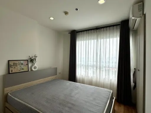 For rent: Lumpini Ville Nakhon In Riverview, 26th floor, beautiful room, very cool, worth living in, hurry and book now, don't wait.