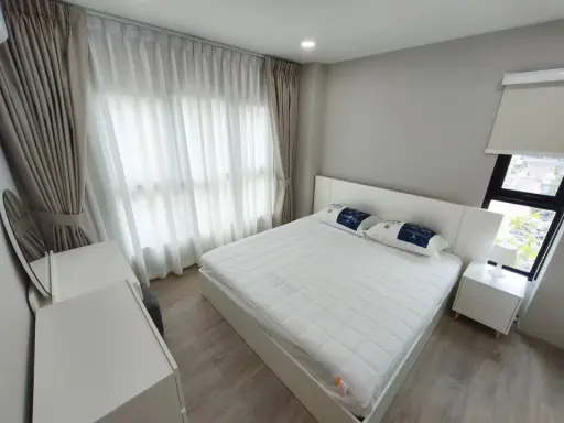 ให้เช่า Supalai Sense Srinakarin 2 ห้องนอน พื้นที่ใช้สอยเยอะ วิวโล่ง ไม่บล็อค ลมดีมาก จองเลย images