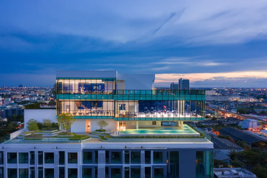 Condo sales down Knightsbridge Collage Sukhumvit 107 Duplex room size 42.20 upstairs, book now !!!
