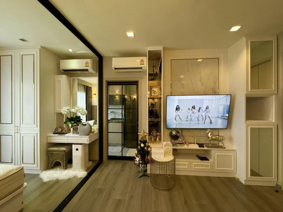 ขายคอนโด The politan rive ตำแหน่งห้องดีที่สุด Built-in Luxury style รีบมาซื้อเลย อย่าพลาดโอกาส